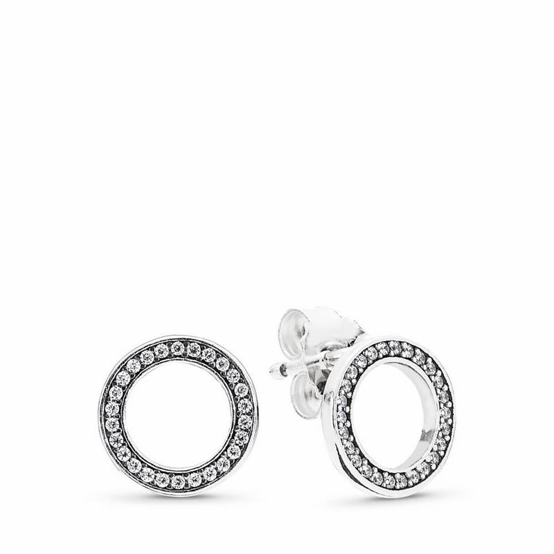 Pandora Forever PANDORA Stud Earrings Silver Egypt AY2495813